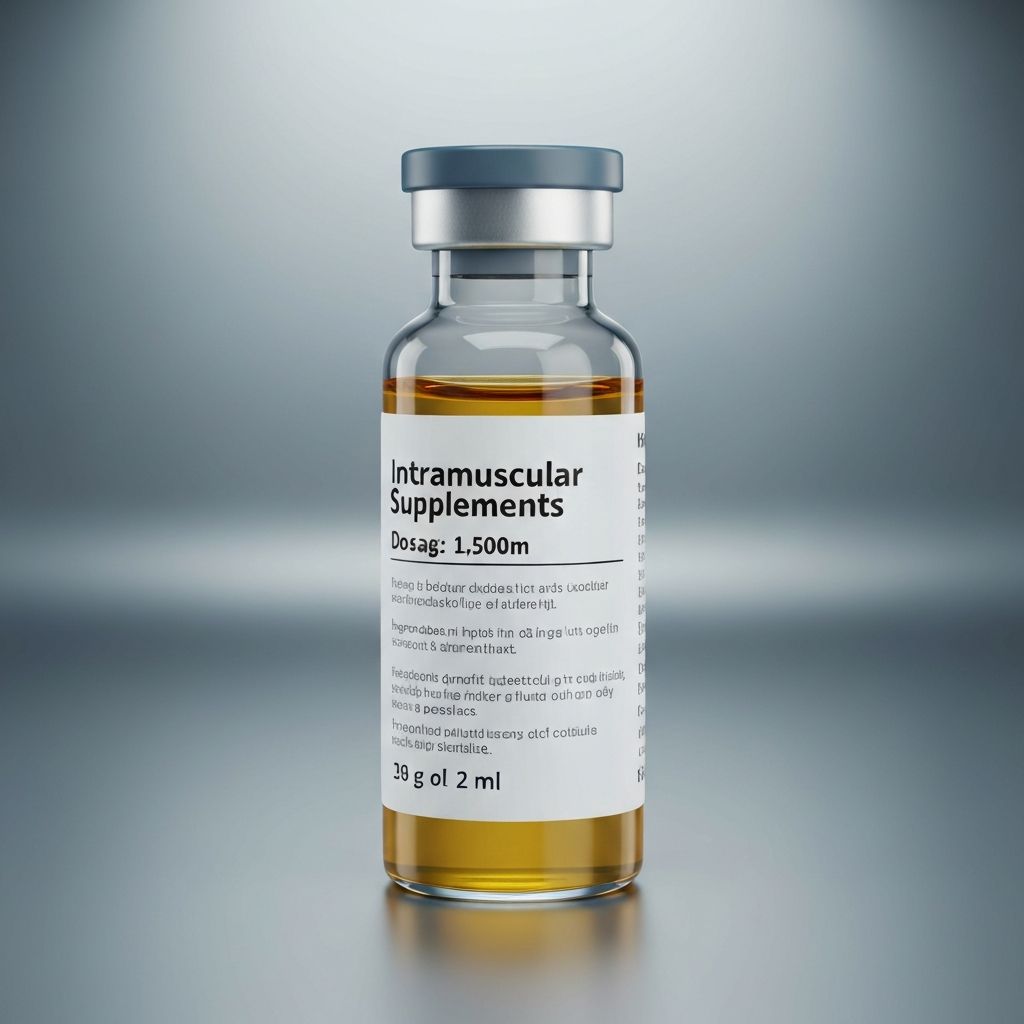 Intramuscular (BCAA, CQ10, etc.)