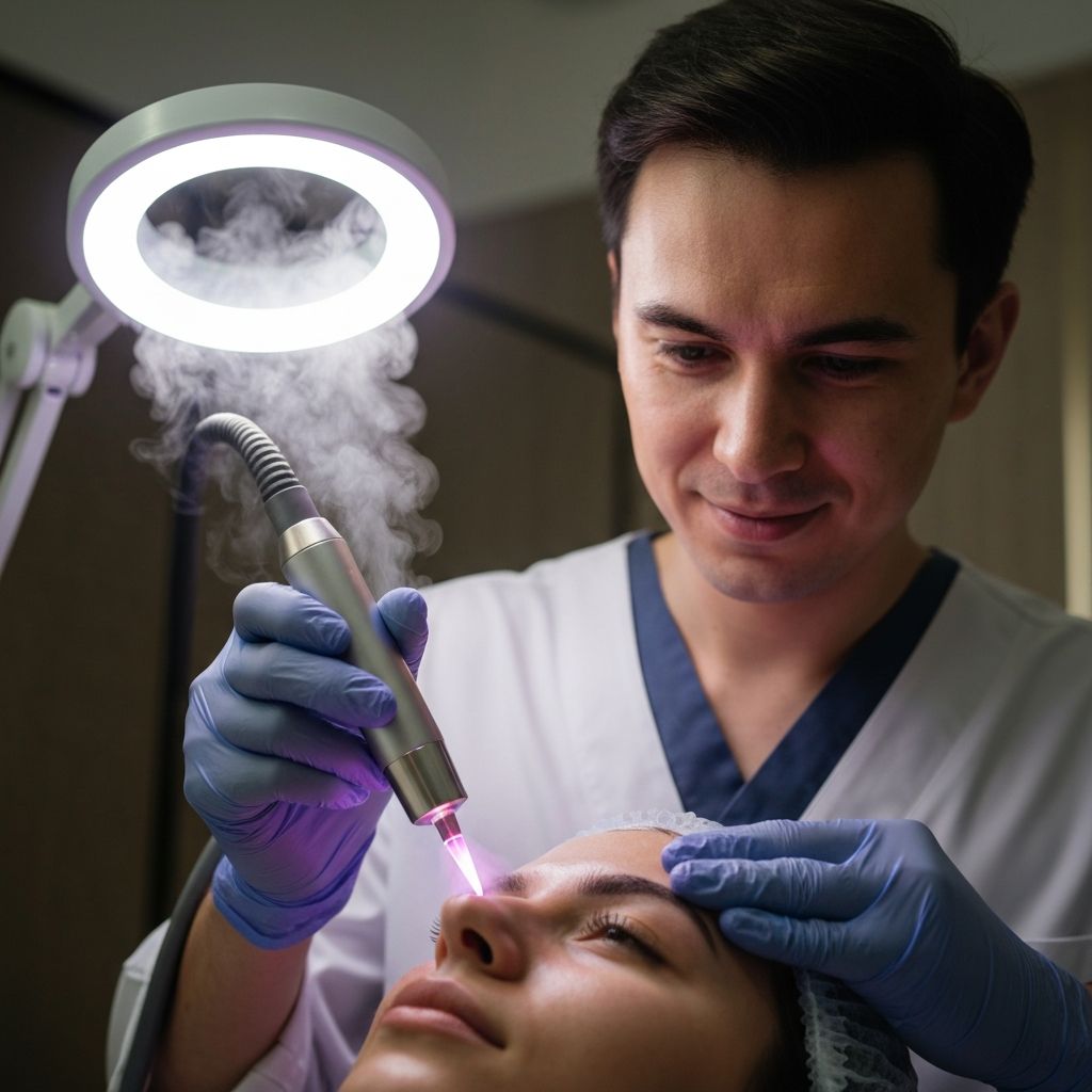 Jato de Plasma (Ultralaser Rosto / Blefaro / Verrugas)